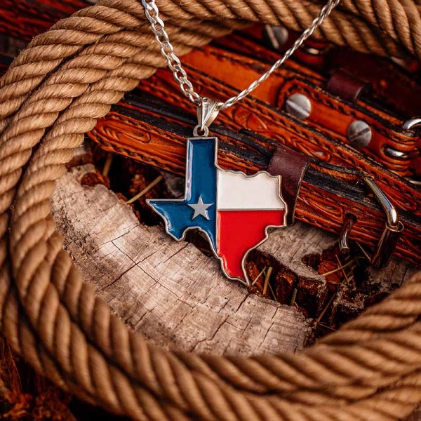 Deep in the Heart Texas Custom Pendant
